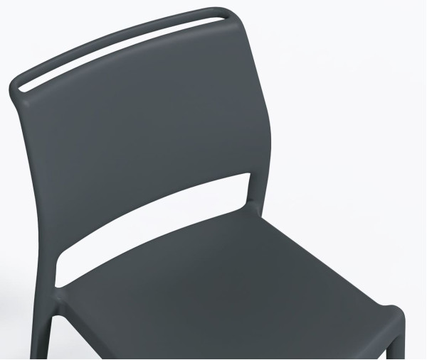 Пластиковый стул Pedrali Ara 310/GA Серый-4