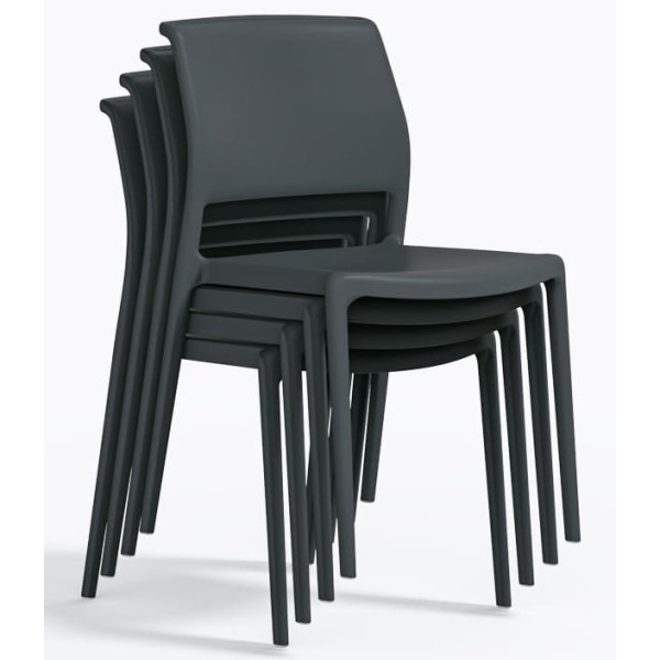 Пластиковый стул Pedrali Ara 310/GA Серый-6