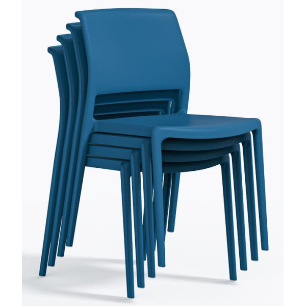 Пластиковый стул Pedrali Ara 310/BL Синий-6