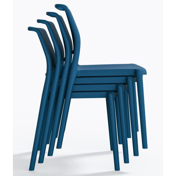 Пластиковый стул Pedrali Ara 310/BL Синий-7
