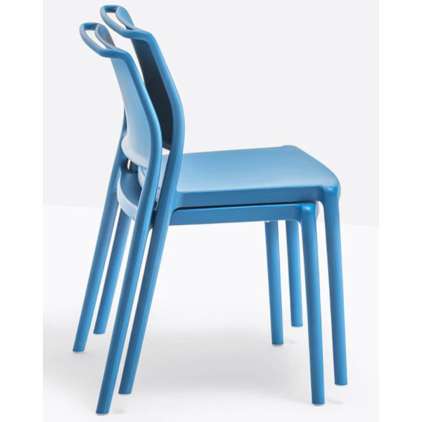 Пластиковый стул Pedrali Ara 310/BL Синий-8