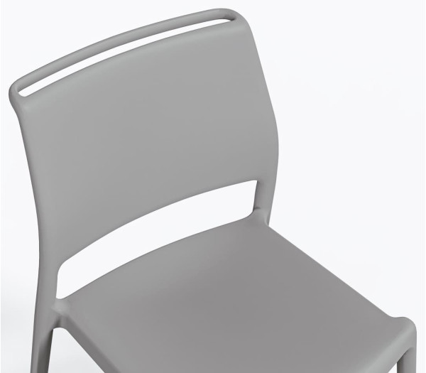 Пластиковый стул Pedrali Ara 310/GС Серый-4