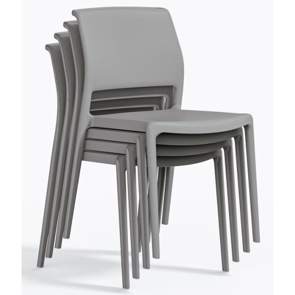 Пластиковый стул Pedrali Ara 310/GС Серый-6