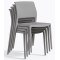 Пластиковый стул Pedrali Ara 310/GС Серый-6-thumb