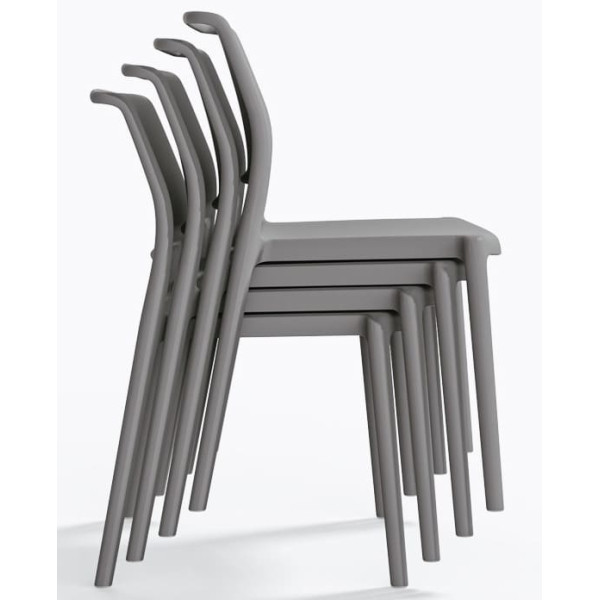 Пластиковый стул Pedrali Ara 310/GС Серый-7