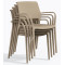 Пластиковый стул Pedrali Ara 315/SA Бежевый-6-thumb