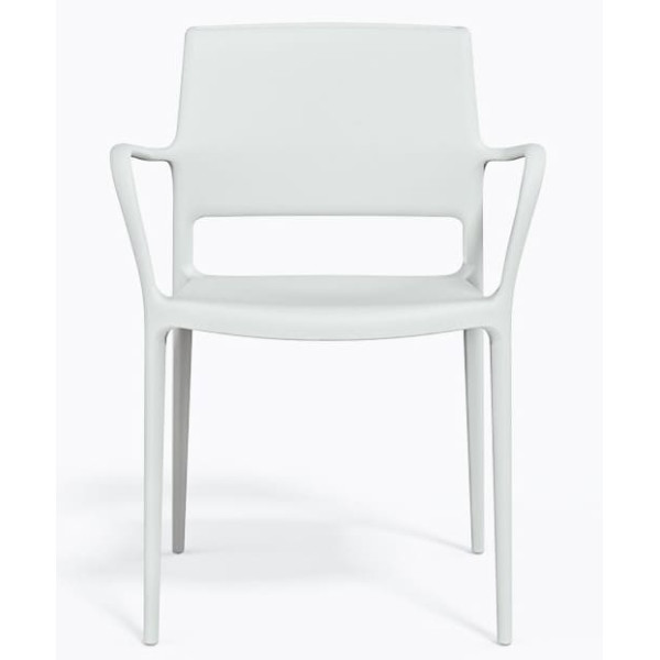 Пластиковый стул Pedrali Ara 315/BI Белый-1