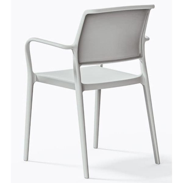 Пластиковый стул Pedrali Ara 315/BI Белый-3