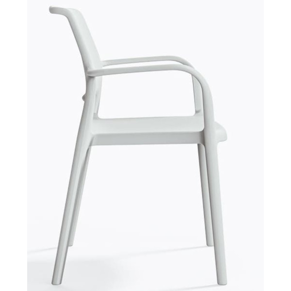 Пластиковый стул Pedrali Ara 315/BI Белый-2