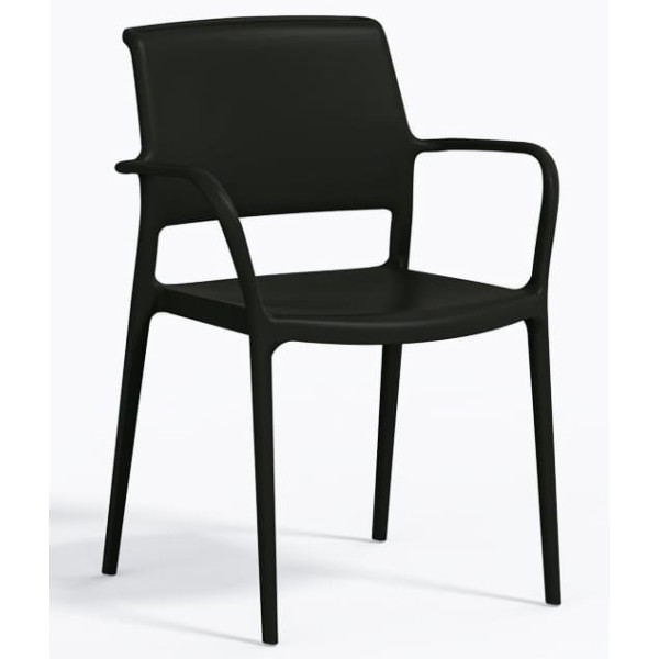 Пластиковый стул Pedrali Ara 315/NE Черный-0