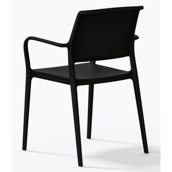 Пластиковый стул Pedrali Ara 315/NE Черный-3