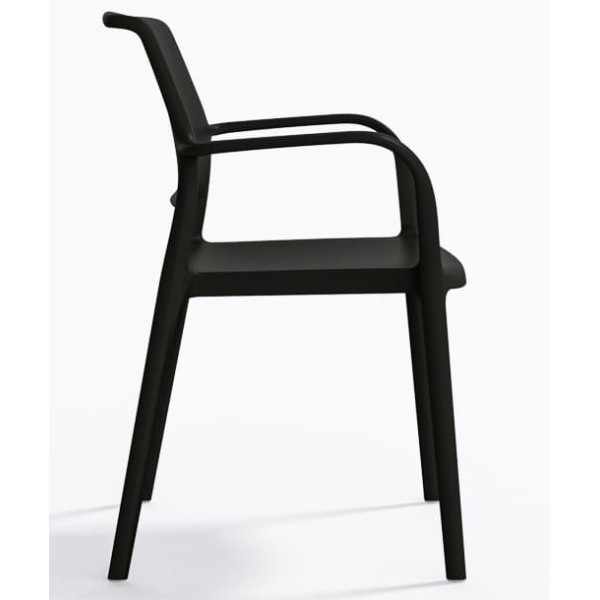 Пластиковый стул Pedrali Ara 315/NE Черный-2