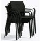 Пластиковый стул Pedrali Ara 315/NE Черный-6-thumb