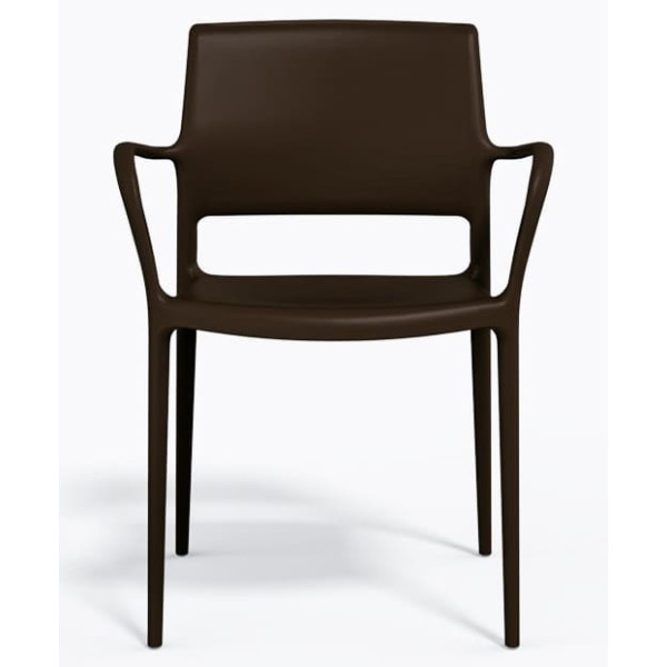 Пластиковый стул Pedrali Ara 315/MA2 Коричневый-1