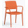 Пластиковий стілець Pedrali Ara 315/AR Помаранчевий