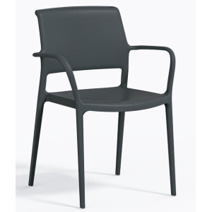 Пластиковий стілець Pedrali Ara 315/GA Сірий