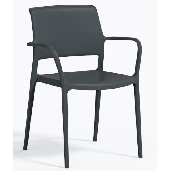 Пластиковый стул Pedrali Ara 315/GA Серый-0
