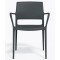 Пластиковый стул Pedrali Ara 315/GA Серый-1-thumb