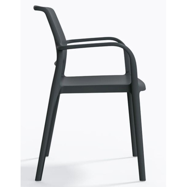 Пластиковый стул Pedrali Ara 315/GA Серый-2