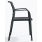 Пластиковый стул Pedrali Ara 315/GA Серый-2-thumb