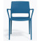 Пластиковий стілець Pedrali Ara 315/BL Синій-1-thumb