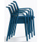 Пластиковий стілець Pedrali Ara 315/BL Синій-7-thumb