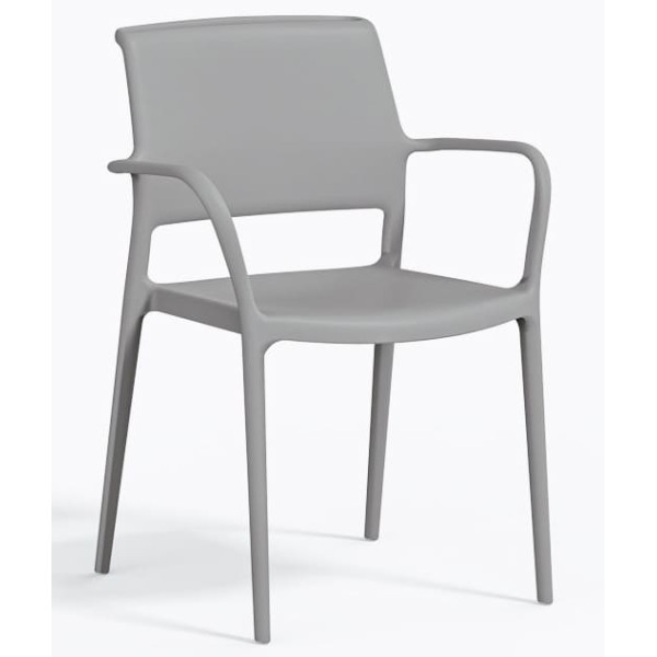 Пластиковый стул Pedrali Ara 315/GC Серый-0