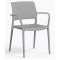 Пластиковый стул Pedrali Ara 315/GC Серый-0-thumb
