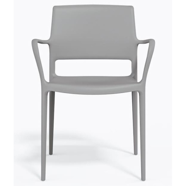Пластиковый стул Pedrali Ara 315/GC Серый-1