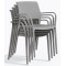 Пластиковый стул Pedrali Ara 315/GC Серый-6-thumb
