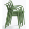 Пластиковый стул Pedrali Ara 315/VS Зеленый-7-thumb