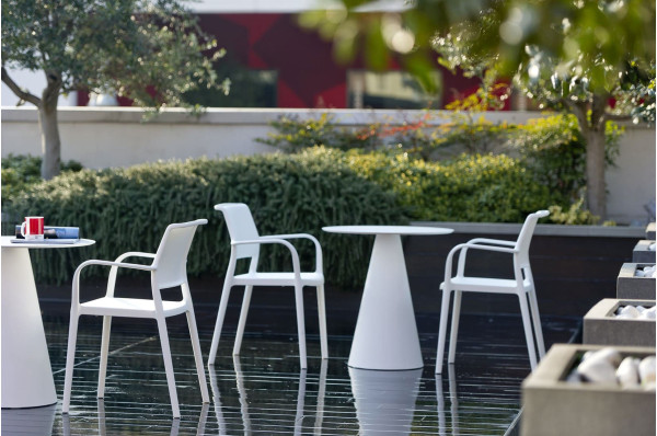 Пластиковый стул Pedrali Ara 315/BI Белый-10