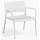 Крісло пластикове Pedrali Ara 316/BI біле для тераси