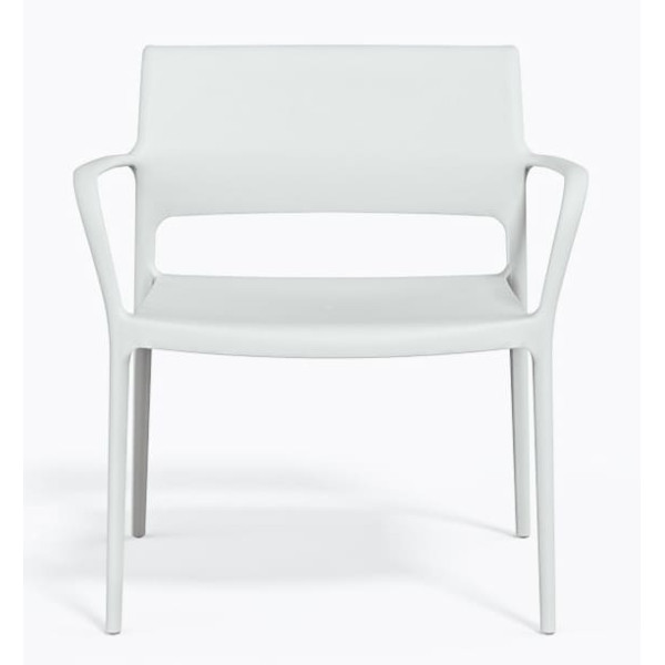 Крісло пластикове Pedrali Ara 316/BI біле для тераси-1