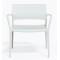 Крісло пластикове Pedrali Ara 316/BI біле для тераси-1-thumb