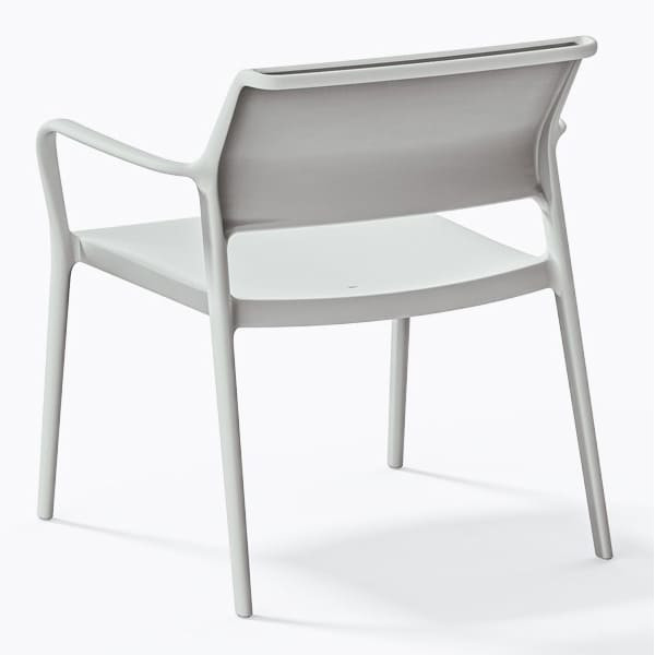 Крісло пластикове Pedrali Ara 316/BI біле для тераси-3