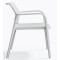 Крісло пластикове Pedrali Ara 316/BI біле для тераси-2-thumb