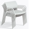 Крісло пластикове Pedrali Ara 316/BI біле для тераси-6-thumb