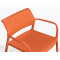 Крісло пластикове Pedrali Ara 316/AR помаранчеве для тераси-5-thumb