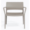 Крісло пластикове Pedrali Ara 316/BE сіре для тераси-1-thumb