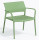 Крісло пластикове Pedrali Ara 316/VS зелене для тераси