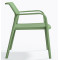 Крісло пластикове Pedrali Ara 316/VS зелене для тераси-3-thumb