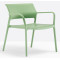 Крісло пластикове Pedrali Ara 316/VS зелене для тераси-1-thumb