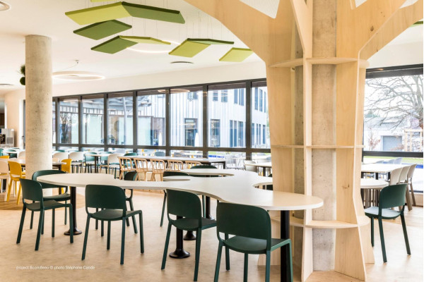 Пластиковий стілець Pedrali Dome 260/BI Білий-8