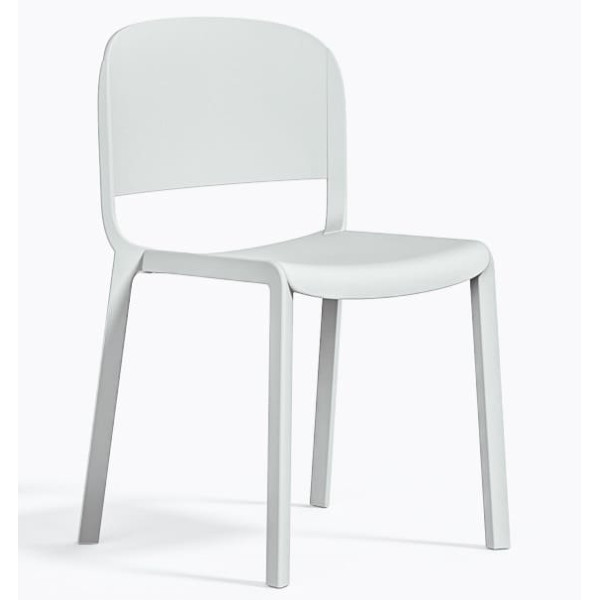 Пластиковий стілець Pedrali Dome 260/BI Білий-0