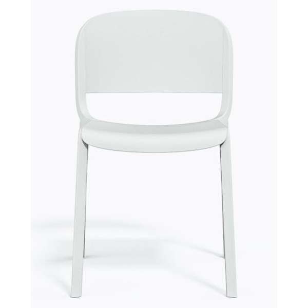 Пластиковий стілець Pedrali Dome 260/BI Білий-1