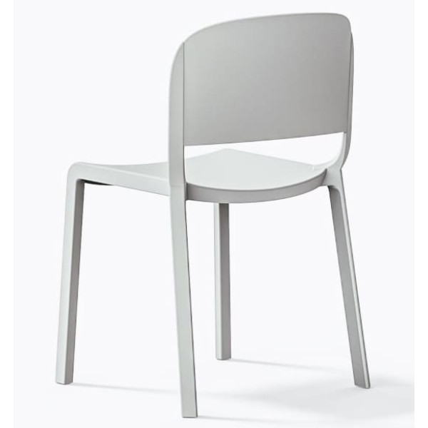 Пластиковий стілець Pedrali Dome 260/BI Білий-3