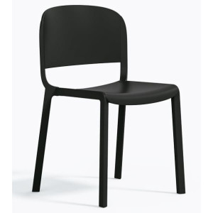 Пластиковый стул Pedrali Dome 260/NE Черный