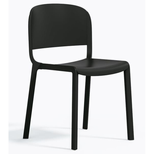 Пластиковый стул Pedrali Dome 260/NE Черный-0