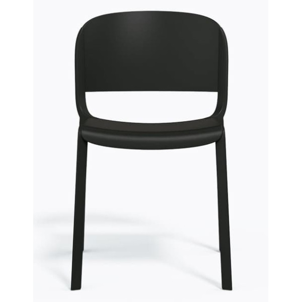 Пластиковый стул Pedrali Dome 260/NE Черный-1